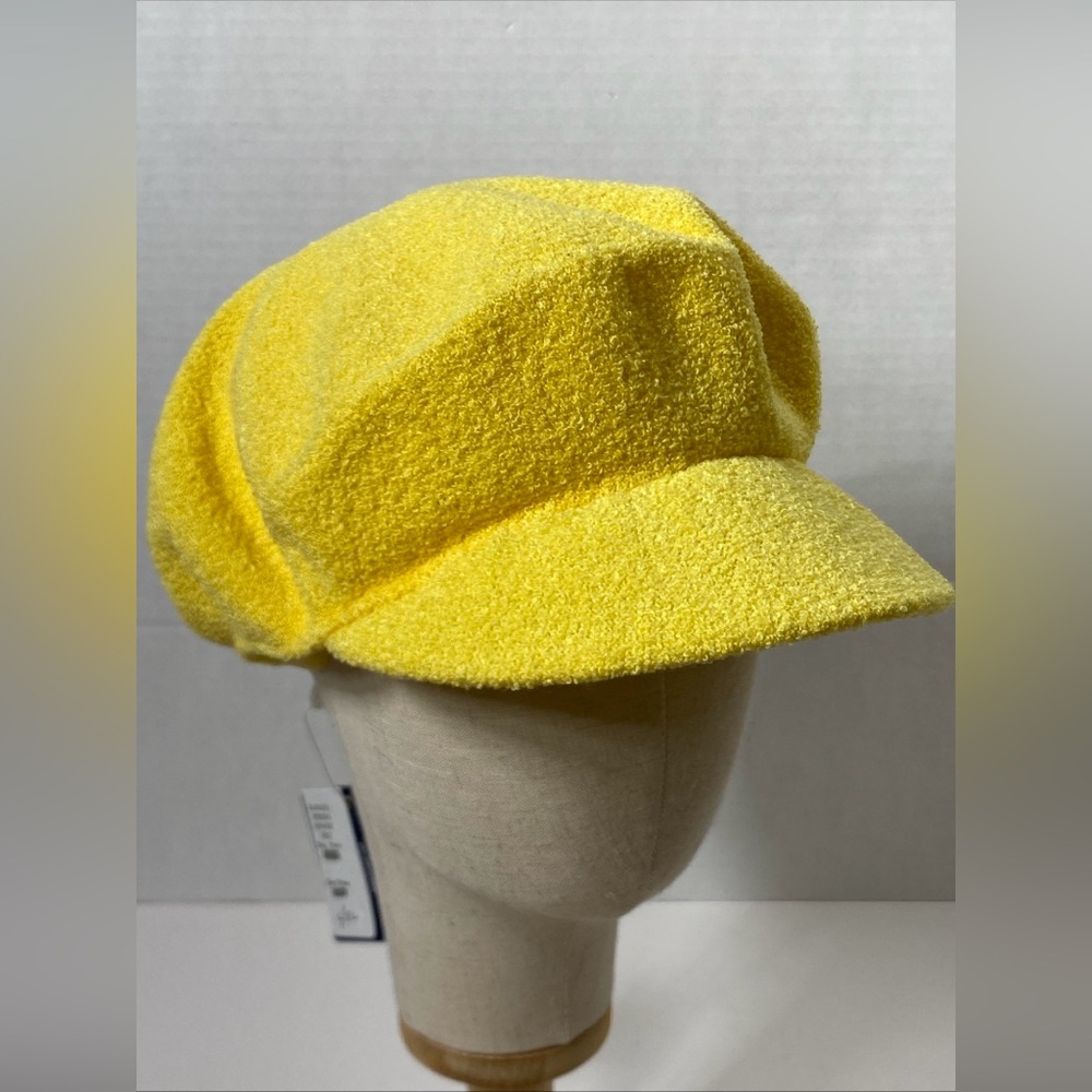 Kangol BERMUDA APPLE HAT IN SPRING YELLOW Terry NEW NWT Size LARGE / EXTRA LARGE